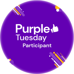 We participate in Purple Tuesday